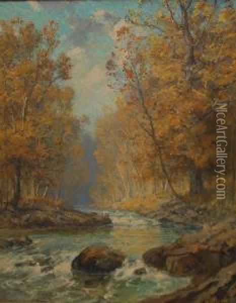 Landscape Oil Painting - Franklin De Haven