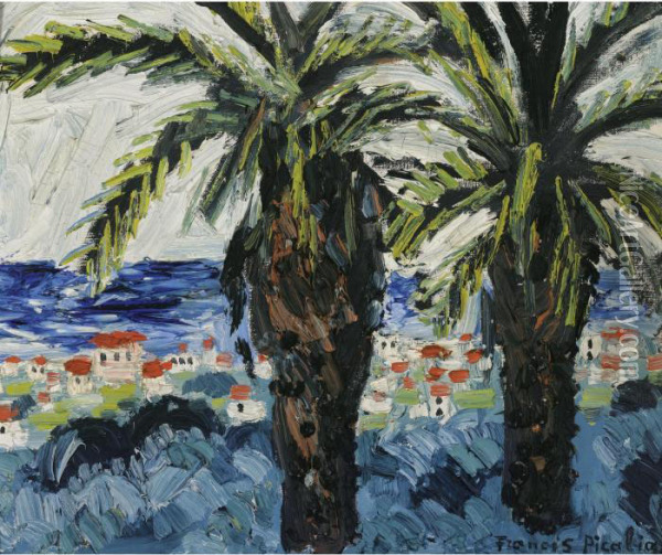 Juan-les-pins Oil Painting - Francis Picabia