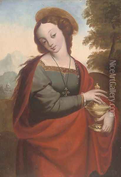 Mary Magdalene Oil Painting - Raphael