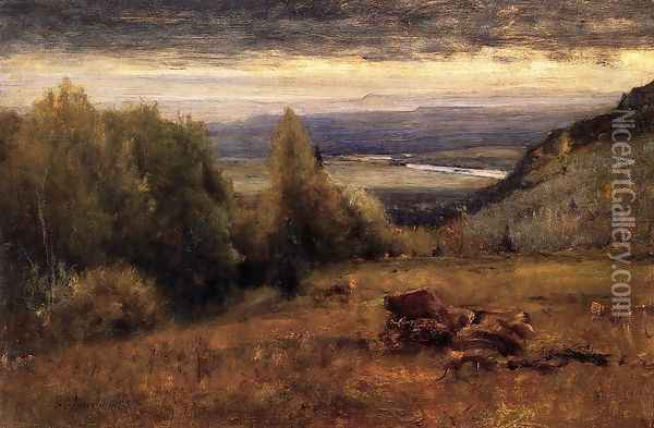 From The Sawangunk Mountains Oil Painting - George Inness