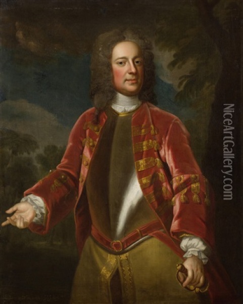 John Campbell, 2nd Duke Of Argyll Oil Painting - William Aikman