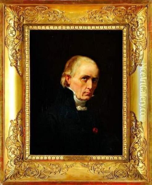 Charles Percier Oil Painting - Merry Joseph Blondel