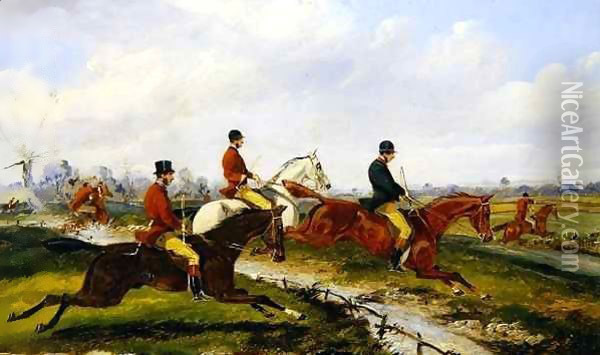 Hunting Scene 5 Oil Painting - Henry Thomas Alken