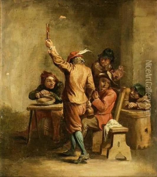 (cerchia Di) Oil Painting - David The Younger Teniers