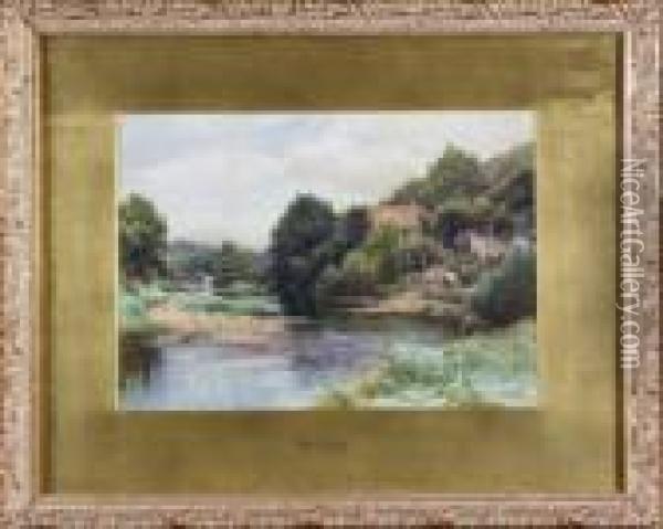 Winlaton Mill Oil Painting - Harry James Sticks