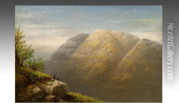 Scottish Landscape Oil Painting - Daniel Mackenzie Mackenzie