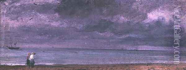 Brighton Beach 2 Oil Painting - John Constable