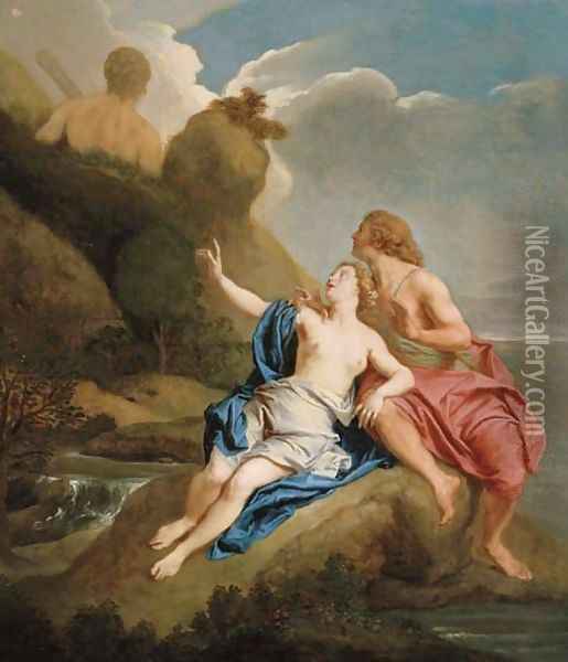 Acis and Galatea Oil Painting - Jean Francois de Troy