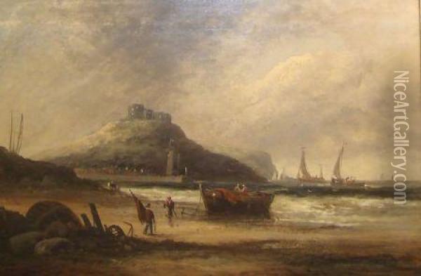 Dover Castle Oil Painting - Thomas Bush Hardy