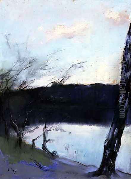 Landscape Oil Painting - Lesser Ury