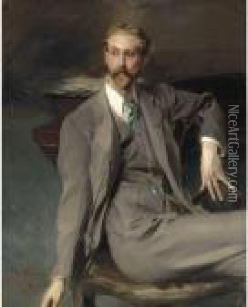 Portrait Of The Artist Lawrence Alexander (