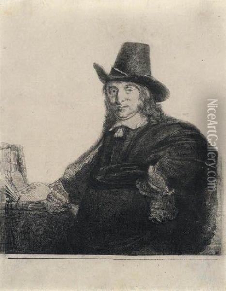 Jan Asselyn, 
Painter Oil Painting - Rembrandt Van Rijn