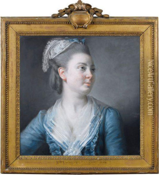 Portrait Presume De Madame De Roissy Oil Painting - Elisabeth Vigee-Lebrun