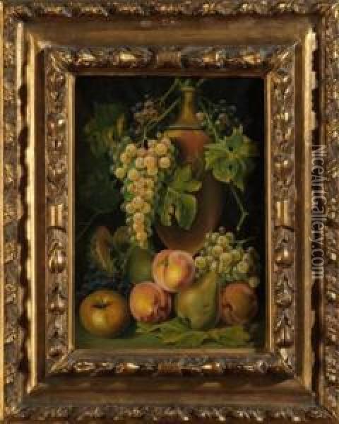 Natura Morta Con Frutta Oil Painting - Giovanni Battista Passeri