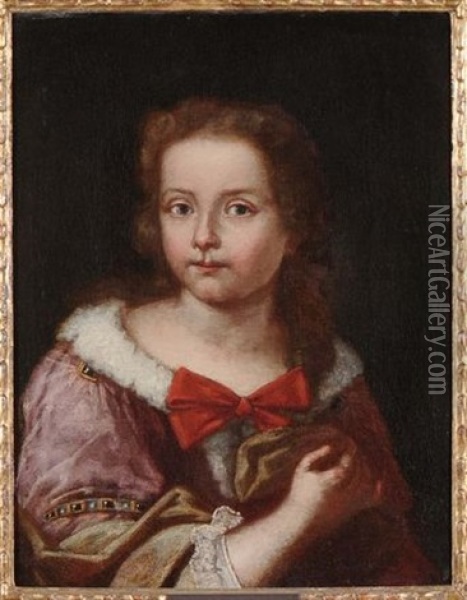 Ritratto Di Bambina Oil Painting - Domenico Maggiotto