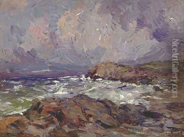 Before the storm Oil Painting - Aleksandr Evgen'evich Yakovlev