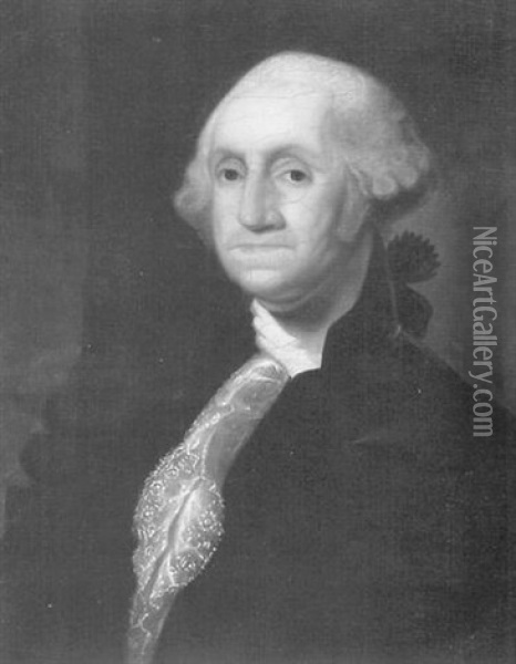 Portrait Of George Washington Oil Painting - James Frothingham