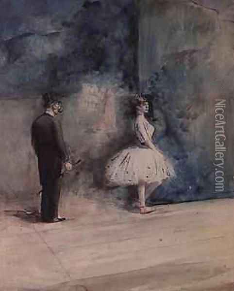 The Dancer Oil Painting - Jean-Louis Forain