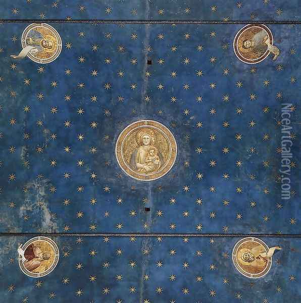 Vault 1303-06 Oil Painting - Giotto Di Bondone