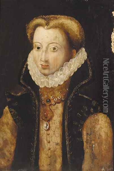 Portrait of a lady Oil Painting - Cornelis Ketel