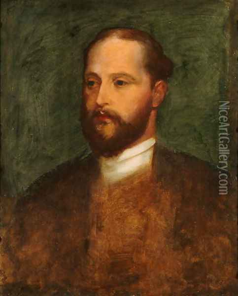 King Edward VII (1841-1910) 1878 Oil Painting - George Frederick Watts