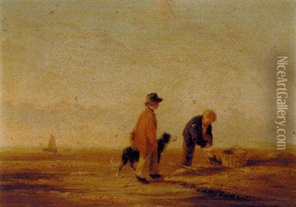 The End Of The Day Oil Painting - William Collins