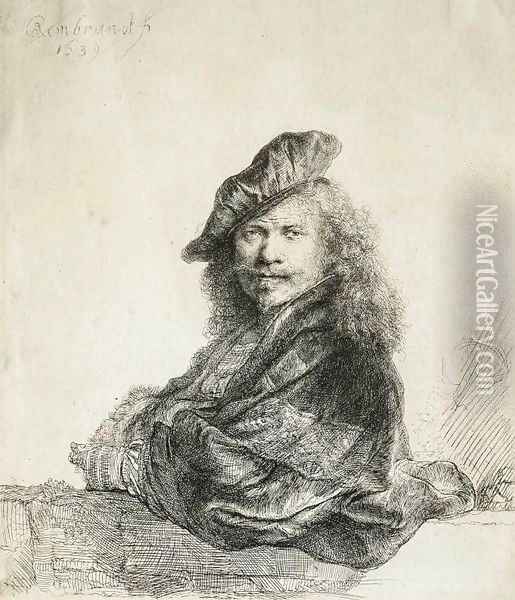 Self-Portrait 3 Oil Painting - Rembrandt Van Rijn