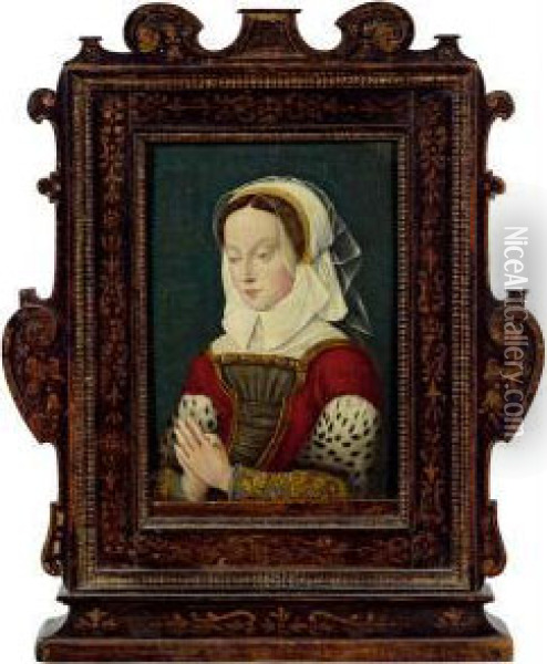 Portrat Einer Betenden Oil Painting - Ambrosius Benson