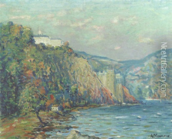 Landscape Of West Point Oil Painting - Arthur Clifton Goodwin