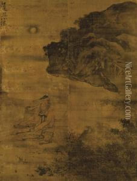 Hanging Scroll Oil Painting - Wu Wei