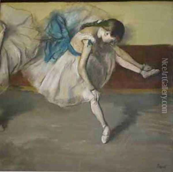 Danseuse au repos Oil Painting - Edgar Degas