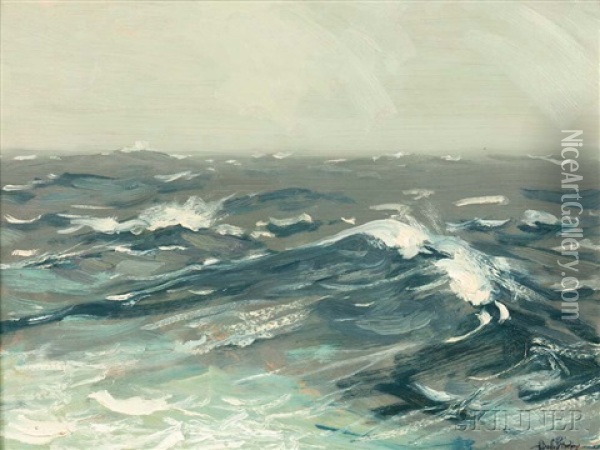 The Gulf Stream Oil Painting - Hermann Dudley Murphy