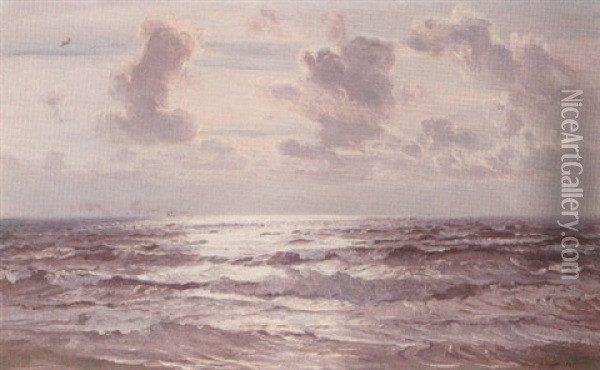 Off Hastings Oil Painting - Henry Moore