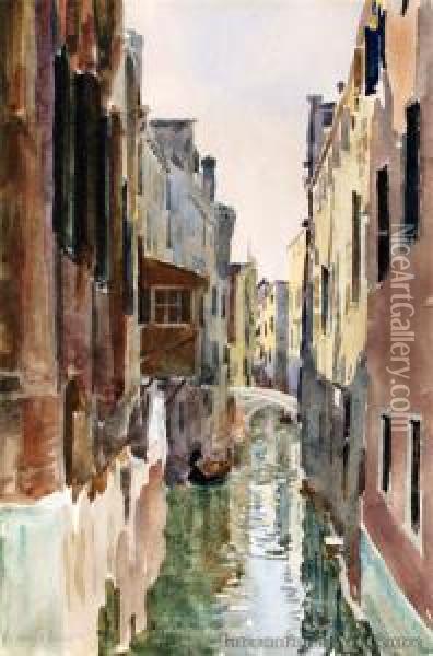 Venice Oil Painting - James Fraser Scott