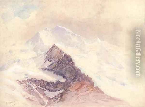 Jungfrau Oil Painting - Elijah Walton