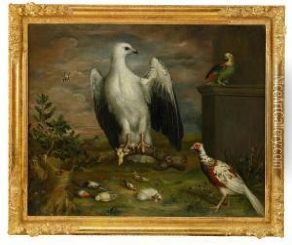 Den Vita Ornen Oil Painting - Ferdinand Phillip de Hamilton