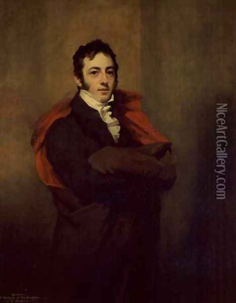 Spencer, 2nd Marquess of Northampton, 1821 Oil Painting - Sir Henry Raeburn