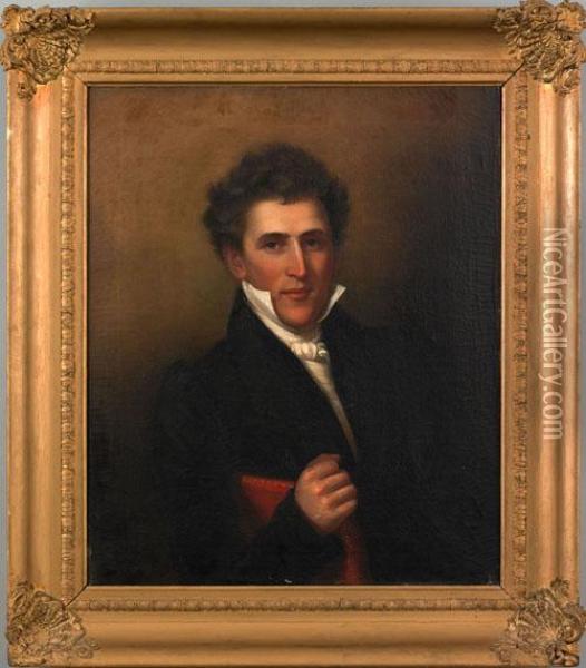 Portrait Of William Jessop(b.1800) Oil Painting - Sarah Miriam Peale