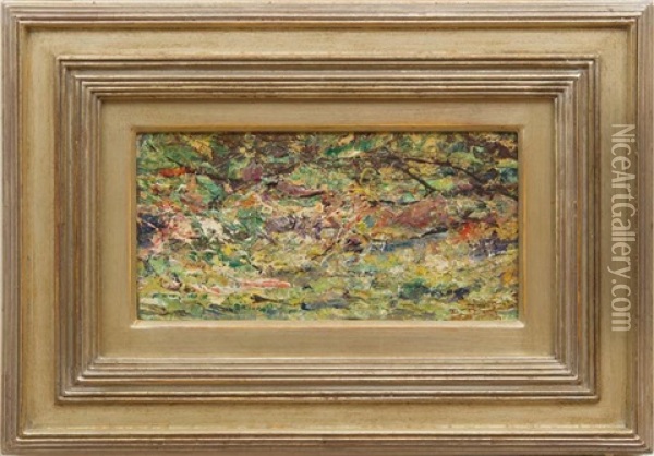 Untitled (landscape) Oil Painting - Ernest Lawson