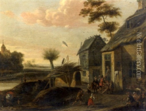 Jeune Garcon Faiant L'aumone Oil Painting - Pieter de Bloot