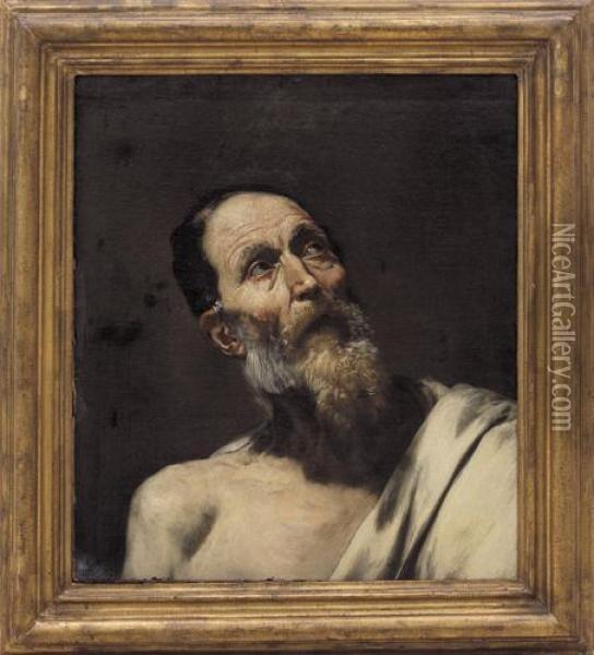 San Bartolomeo Oil Painting - Jusepe de Ribera