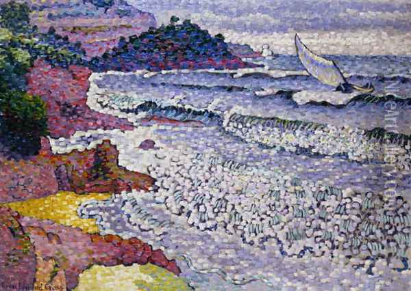 The Choppy Sea, 1902-3 Oil Painting - Henri Edmond Cross