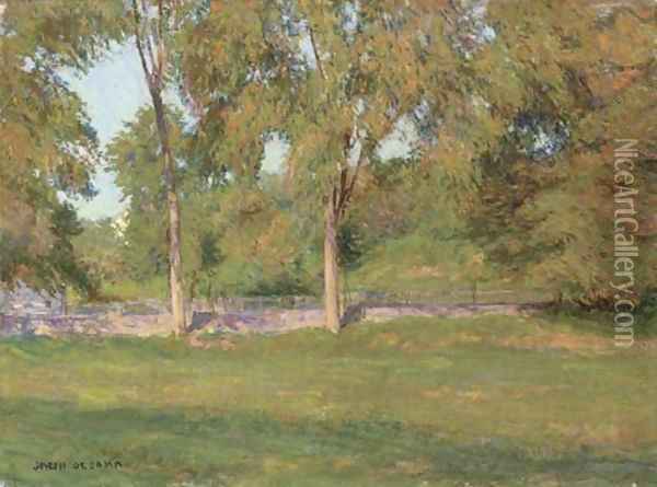 September Afternoon 2 Oil Painting - Joseph Rodefer DeCamp