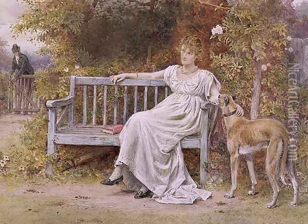 Room for One Oil Painting - George Goodwin Kilburne