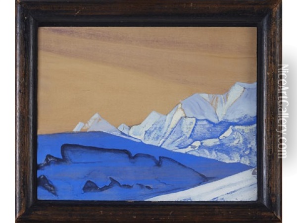 Tangla Oil Painting - Nikolai Konstantinovich Roerich