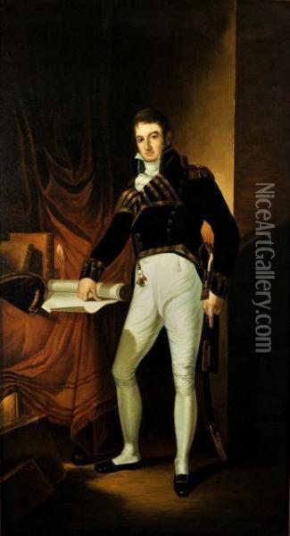 Captain Charles Stewart Oil Painting - Thomas Sully