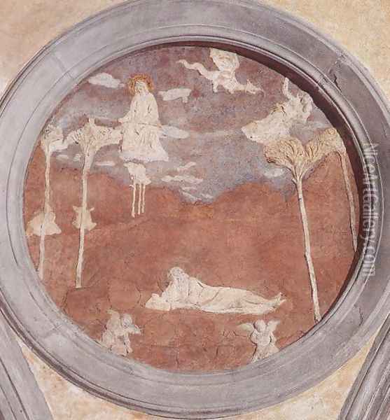 St John on Patmos Oil Painting - Donatello (Donato di Niccolo)