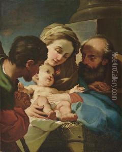Adorazione Dei Pastori Oil Painting - Ubaldo Gandolfi