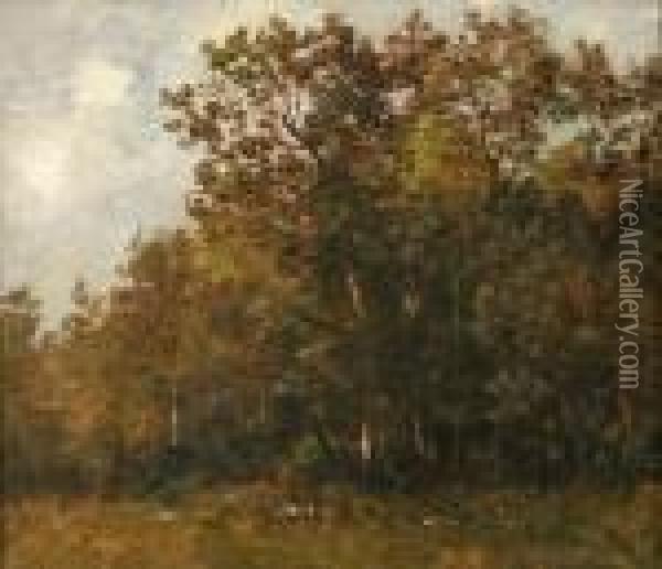  Riviere Dans Les Bois  Oil Painting - Leon Richet