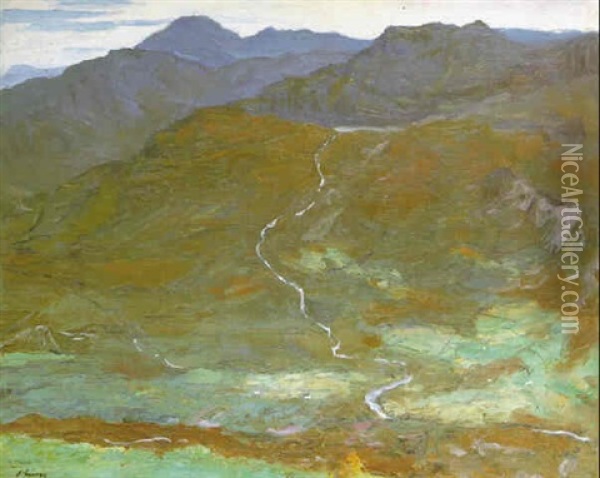 The Kerry Hills Oil Painting - John Lavery